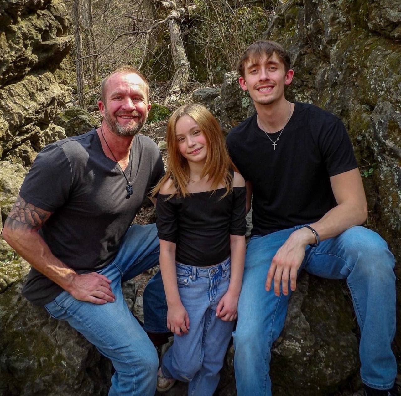 Michael Beal with family