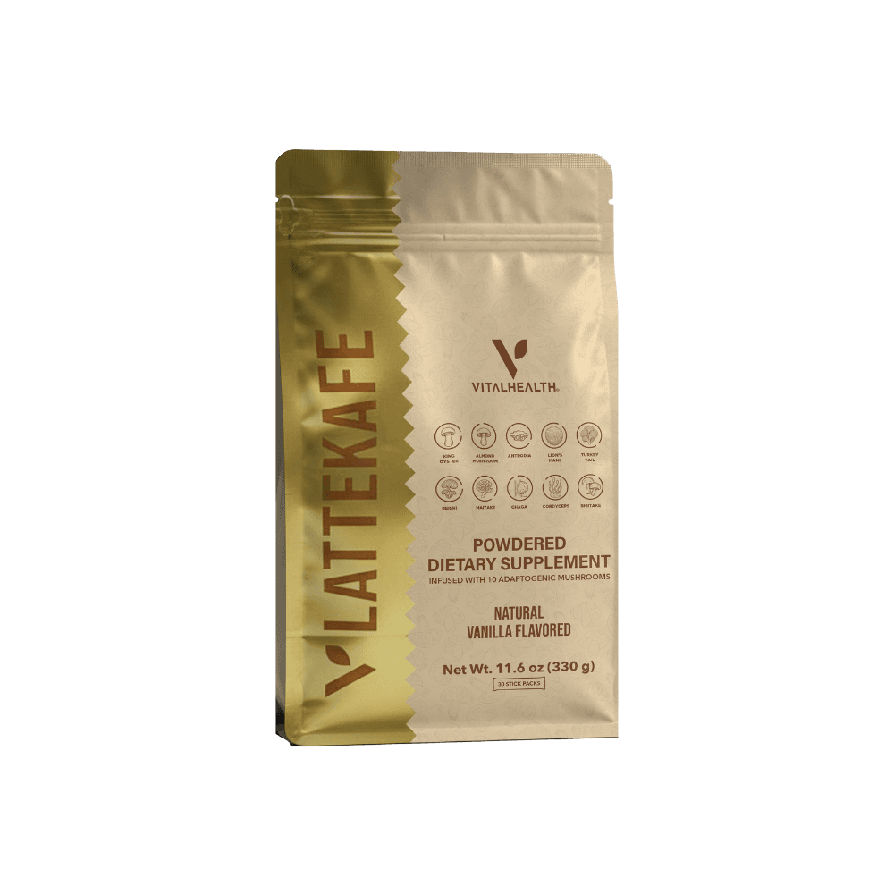 LatteKaffe Vital Health 10-mushroom functional coffee
